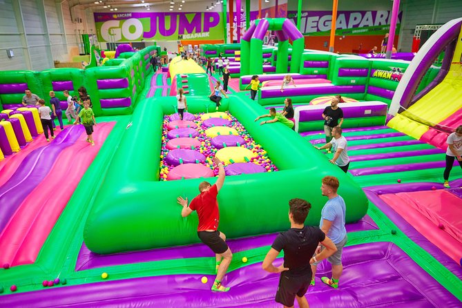 GOjump MEGAPARK Kraków-Sikorki 1h ticket: GOair Inflatable Park - Safety and Comfort: Read the Rules Carefully