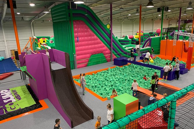 Great fun in GOjump MEGAPARK Kraków-Sikorki - 2 hours ticket - One hour among trampolines and stunt attractions