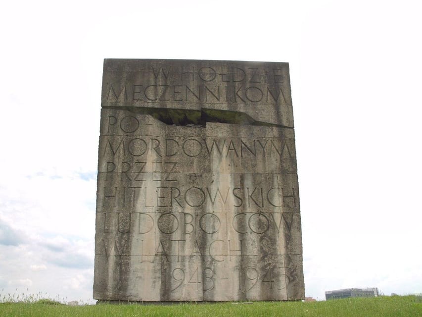 Guided Tour of Plaszow Concentration Camp, Kraków - Reading Plaszow when very little remains