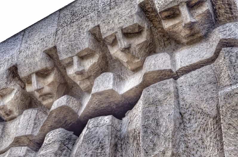Guided Tour of Plaszow Concentration Camp, Kraków - The Monument of Torn-Out Hearts