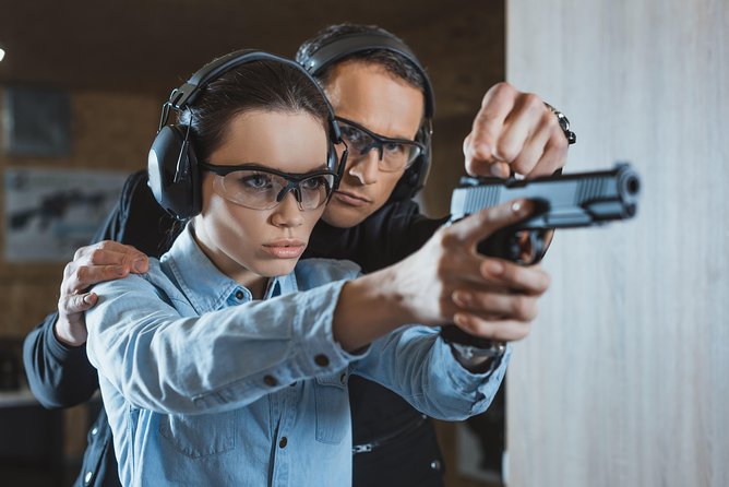Gun Shooting Experience with Hotel Transfers Gdansk - Choosing between the basic and larger packages