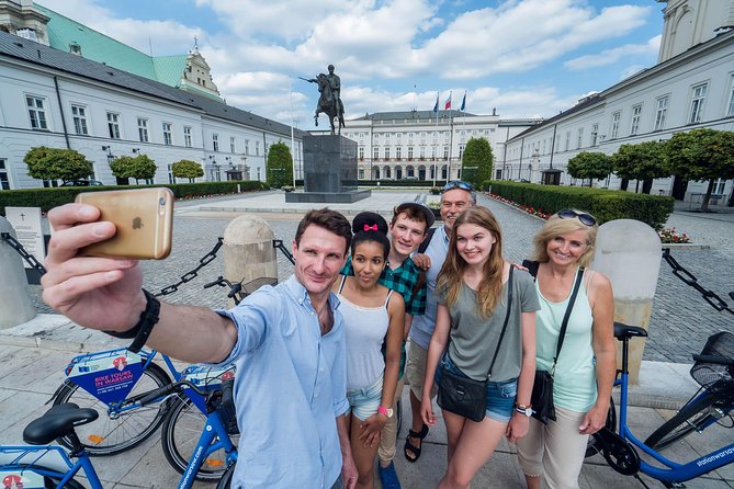 Half-Day Warsaw City Sightseeing Bike Tour for Small Group - The Royal Route, presidential residence, and Tomb of the Unknown Soldier
