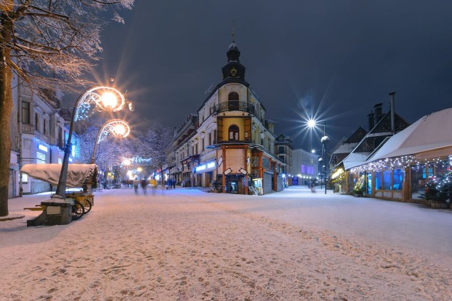 Horse Sleigh 2-3h Ride with Hot Springs or Zakopane Combos - Gubalowka by funicular for the big mountain view