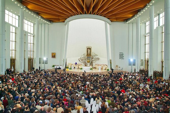 In the Footsteps of John Paul II from Krakow - St John Paul II Sanctuary and the modern church