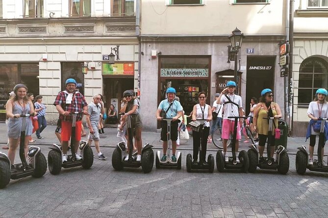 Jewish Quarter (Kazimierz) Segway Tour in Krakow - New Square and the case for trying zapiekanki