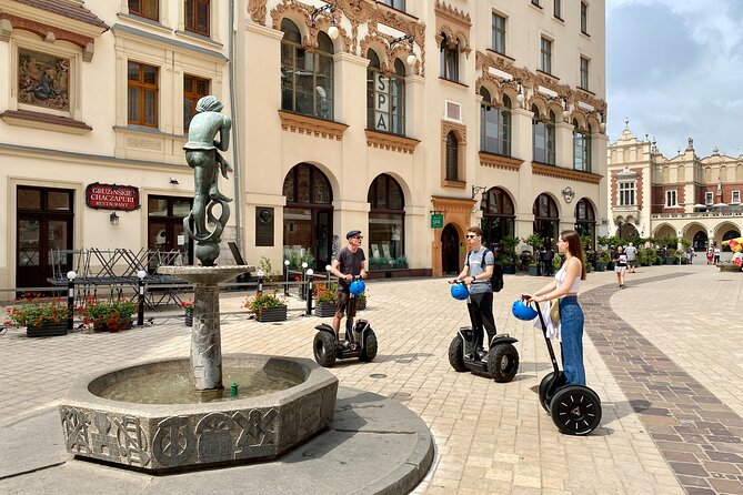 Jewish Quarter (Kazimierz) Segway Tour in Krakow - Father Bernatek Footbridge and Plac Wolnica