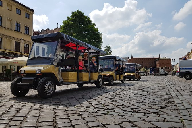 Kazimierz, Jewish Ghetto, Schindler's List story - Golf Cart Tour - Szeroka Street and the former Jewish quarter