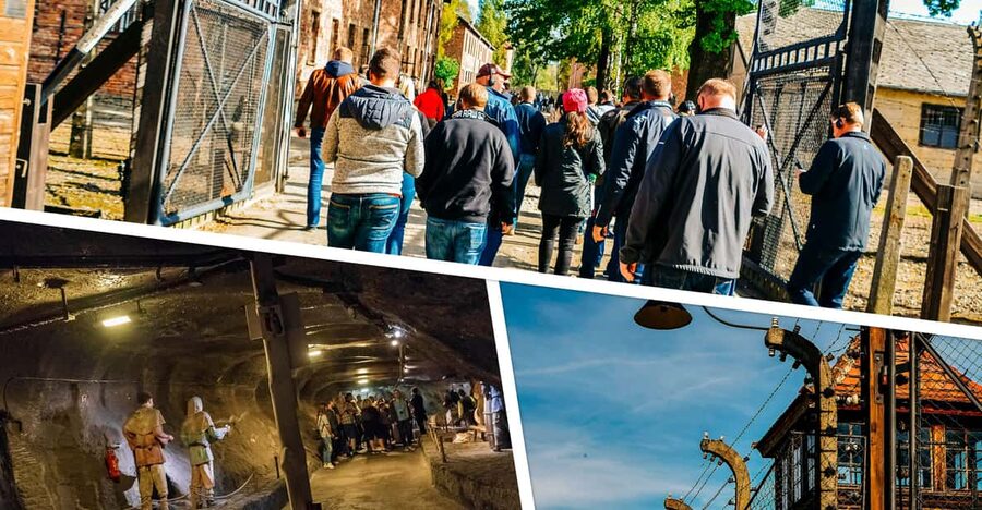 Krakow: Auschwitz & Wieliczka Salt Mine Guided Day Tour - Wieliczka Salt Mine: 2.5 hours underground