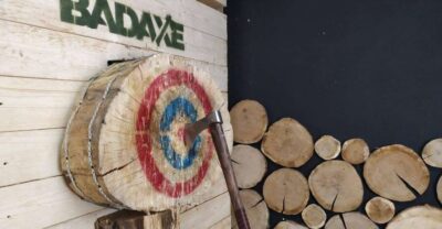 Axe Throwing Fun