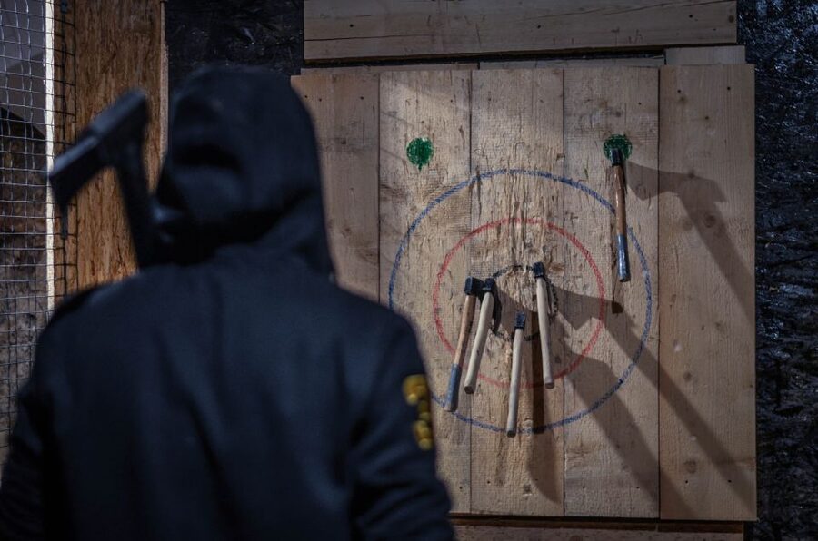 Kraków: Axe-Throwing in Axe Nation, the First Club in Europe - A social alternative to another museum visit