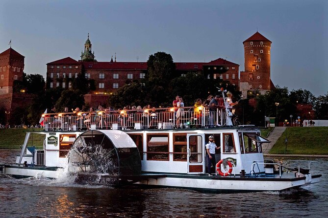 Krakow by night 60 minutes cruise The Vistula River Krakow - The meeting point near Wawel Castle