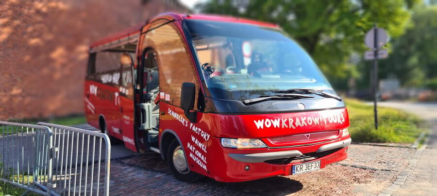 Krakow City SightSeeing hop on hop off bus and city game - Hearing Krakow through the audio guide
