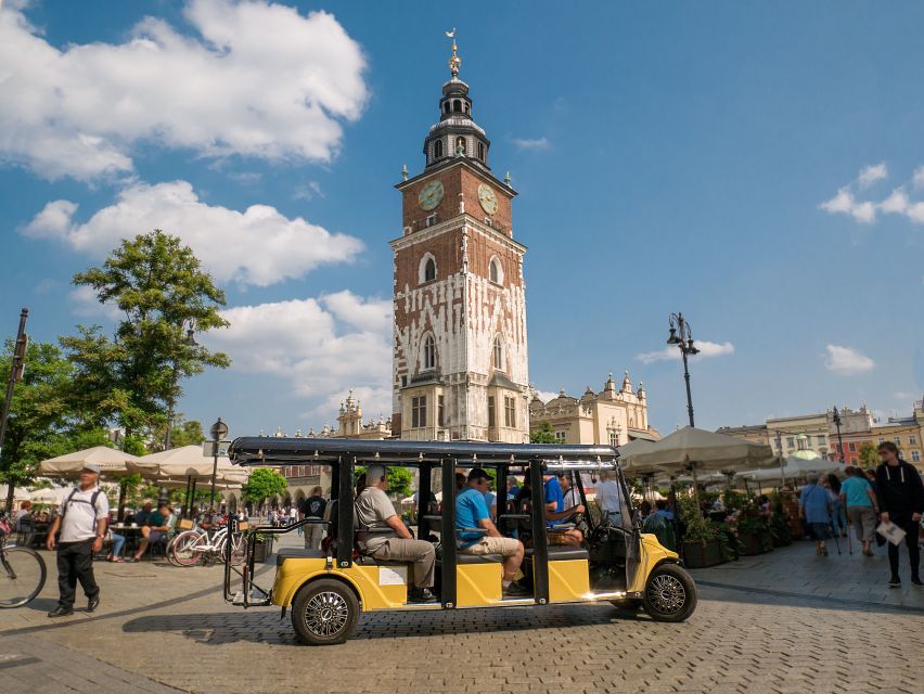 Krakow: City Sightseeing Tour by Electric Golf Cart - Key points to know before you book