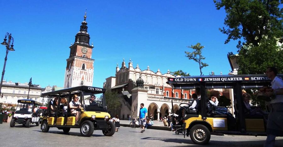 Krakow: City Tour by Electric Golf Cart - Starting at Plac Jana Matejki