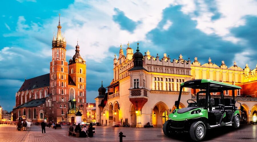 Krakow: City Tour by Golf Cart - Kazimierz: a different side of Krakow