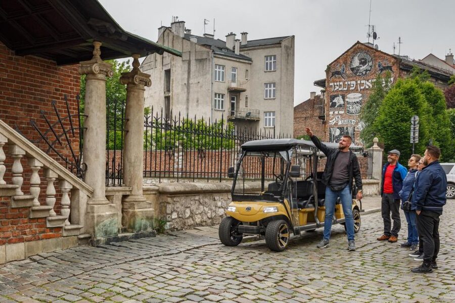 Krakow: City Tour Golf Cart & Schindler's Factory Guide Tour - Planty Park and the Medieval Old Town