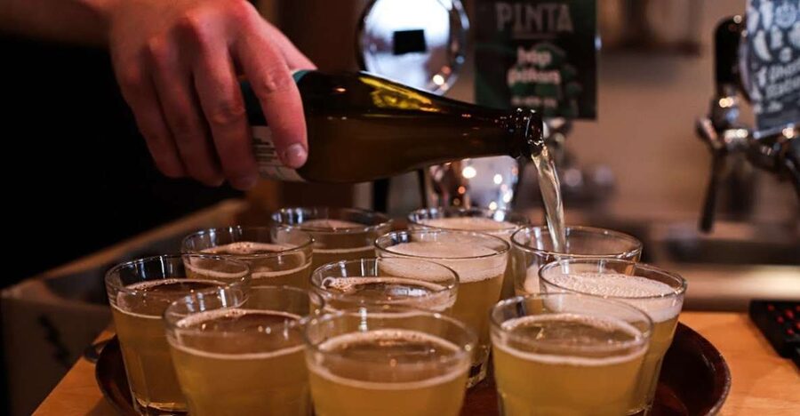Krakow: Craft Beer Tasting City Walking Tour - Eight small pours, not eight full beers