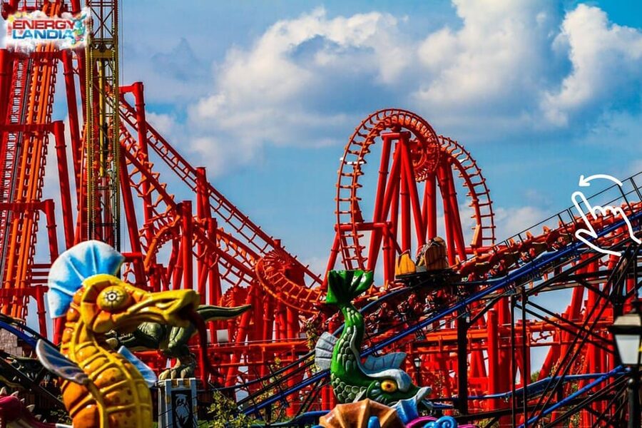Krakow: Energylandia Park Entry Ticket and Optional Transfer - Shows add a break from the rides