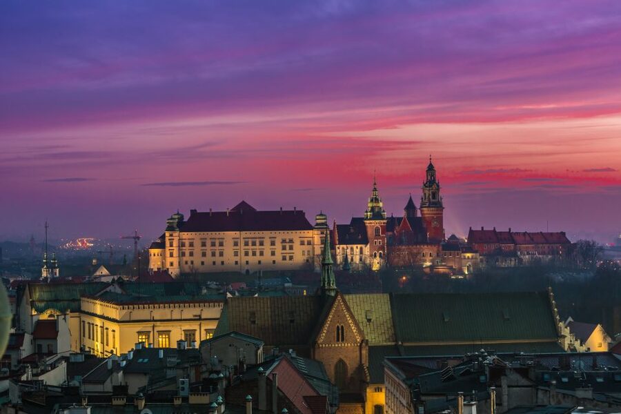 Krakow: Evening Walking Tour with Spooky Stories - Krakow Old Town after sunset