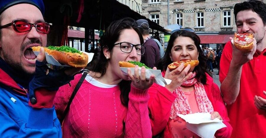 Krakow Food Tour: Polish Flavours & Local Stories - Starting at Small Market Square with Polish staples