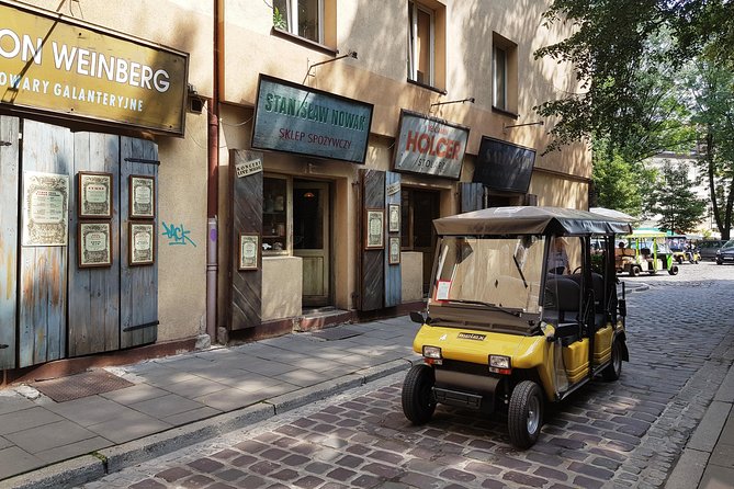 Krakow Grand City Tour by golf cart - All 3 districts - Kazimierz, where Jewish and Catholic Krakow meet