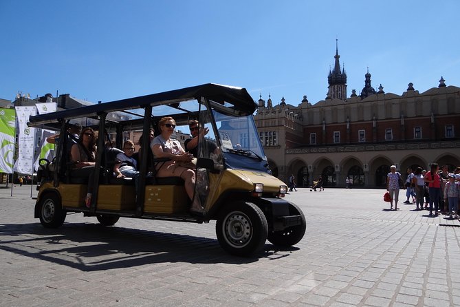 Krakow Grand City Tour by golf cart - All 3 districts - What the ride feels like in cold or wet weather