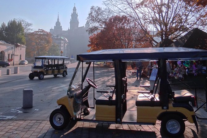 Krakow Grand City Tour by golf cart - All 3 districts - Old Town sights from Main Square to Wawel Castle