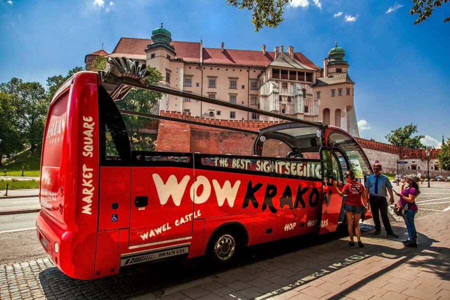Krakow: Hop-On Hop-Off Bus Tour - Hotel Galaxy to Kazimierz: a useful start