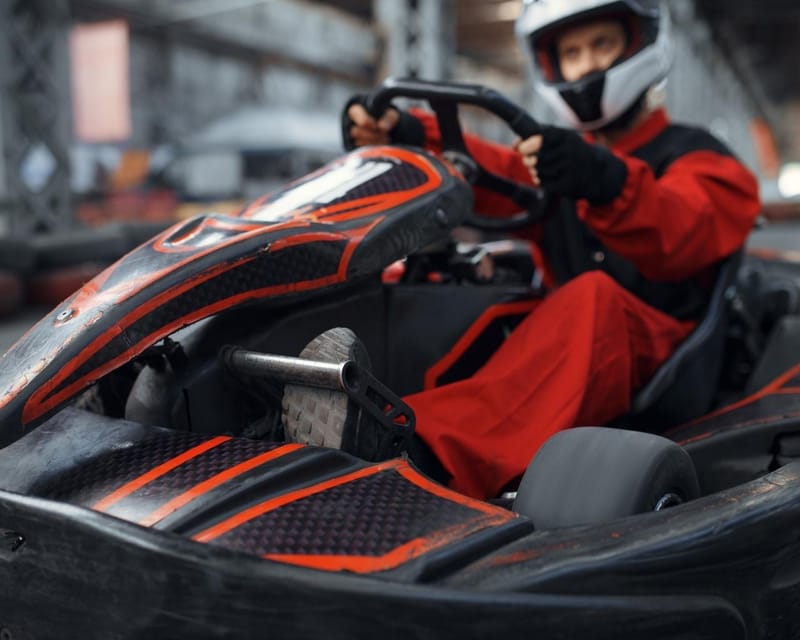 Krakow: Indoor Go-Karting (24-Minute Races) - A small track with a sharp edge