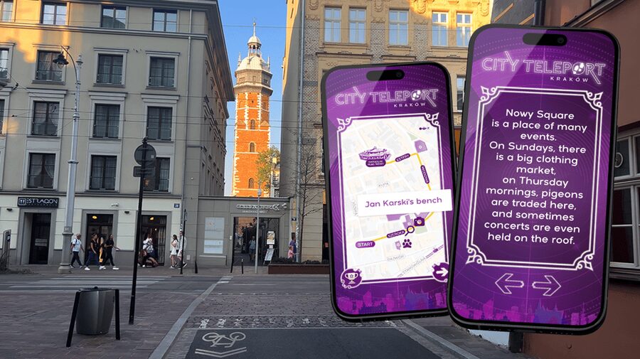 Krakow: Interactive Adventure Guidebook: PL/EN/DE/ES - Kazimierz from the Old Synagogue