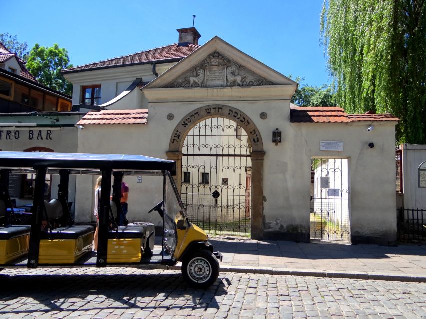 Krakow: Jewish Quarter and Former Ghetto Tour by Golf Cart - Why the golf cart works, and where it falls short