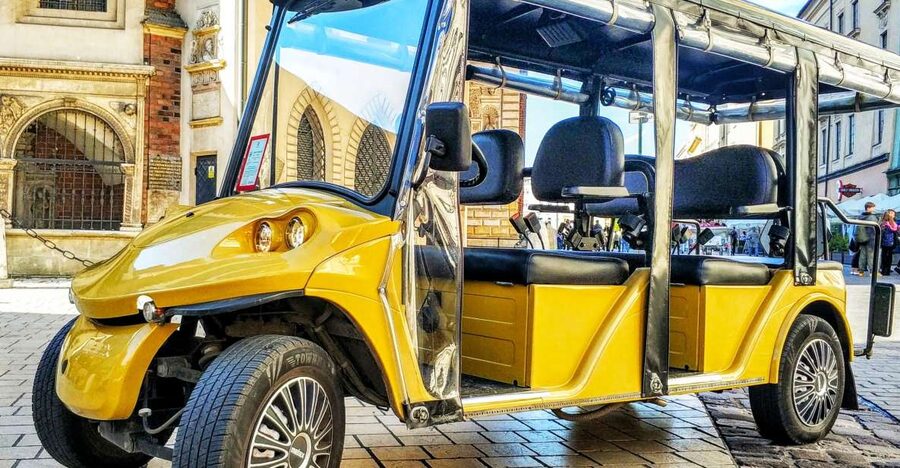 Krakow: Jewish Quarter and Ghetto Electric Golf Cart Tour - What you actually see from the seats