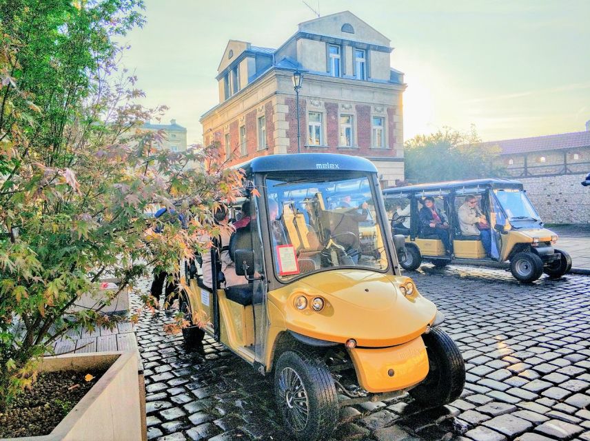 Krakow: Jewish Quarter and Ghetto Electric Golf Cart Tour - Starting at Mikołaja Zyblikiewicza Street