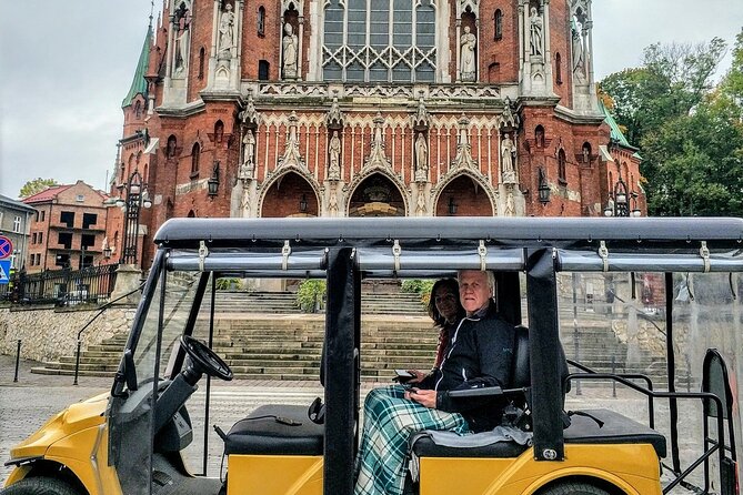 Krakow Jewish Quarter and Ghetto Tour by Electric Golf Cart - Szeroka Street and the heart of Kazimierz