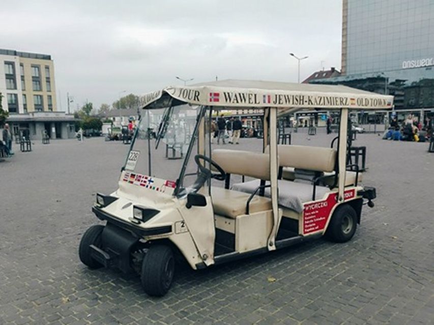 Krakow: Jewish Quarter and Schindler Factory by Golf Car - Why a golf car works well in Krakow