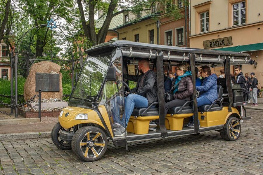 Krakow: Old Town and Wawel Castle Guided Golf Cart Tour - Barbican, Jan Matejko Square, and St. Florian’s Church