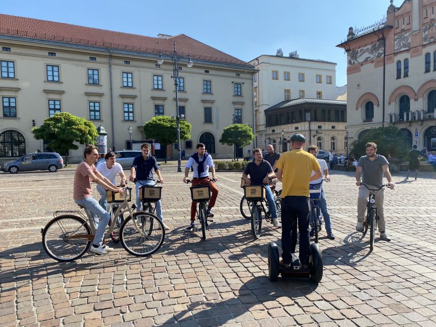 Krakow: Old Town Bike Tour with a Guide - Why a bike is a smart first look at Krakow