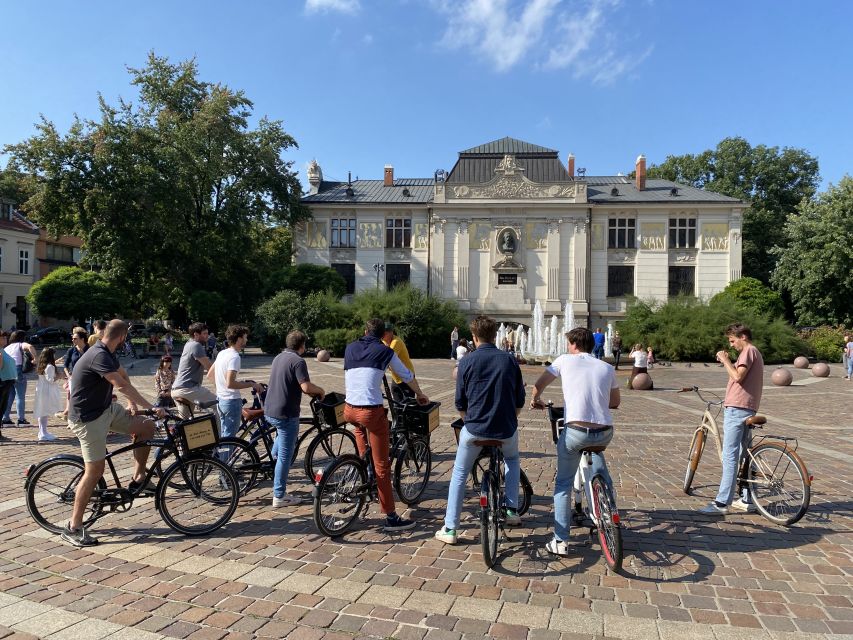 Krakow: Old Town Bike Tour with a Guide - Starting with Krakow’s Main Square