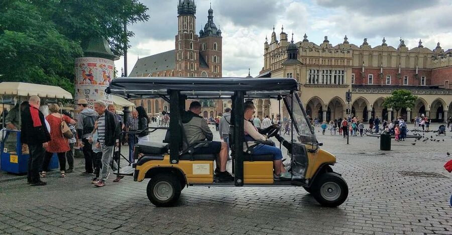 Krakow: Old Town City Tour in a Golf Cart - Key points at a glance