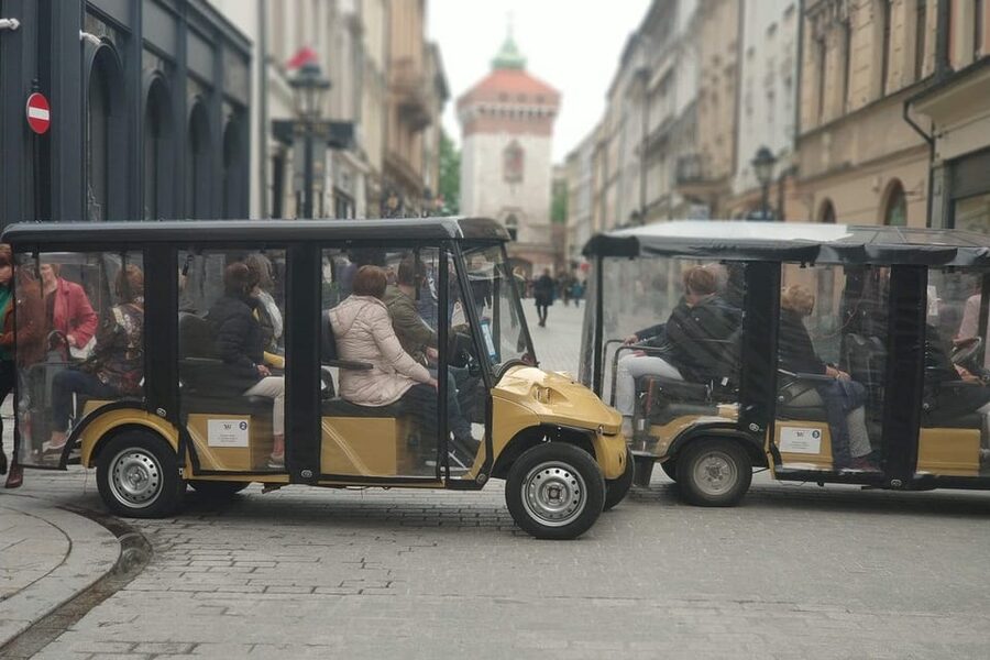 Krakow: Old Town City Tour in a Golf Cart - Planty Park and Krakow’s old city ring
