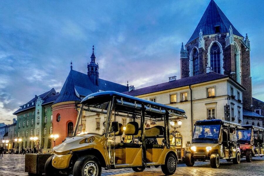 Krakow: Old Town, Ghetto, and Kazimierz Golf Cart Tour - Narrow streets, universities, and historic houses
