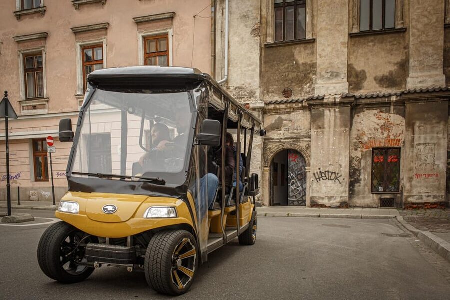 Krakow: Old Town - Kazimierz - Ghetto by Electric Golf Cart - Key points to know before booking
