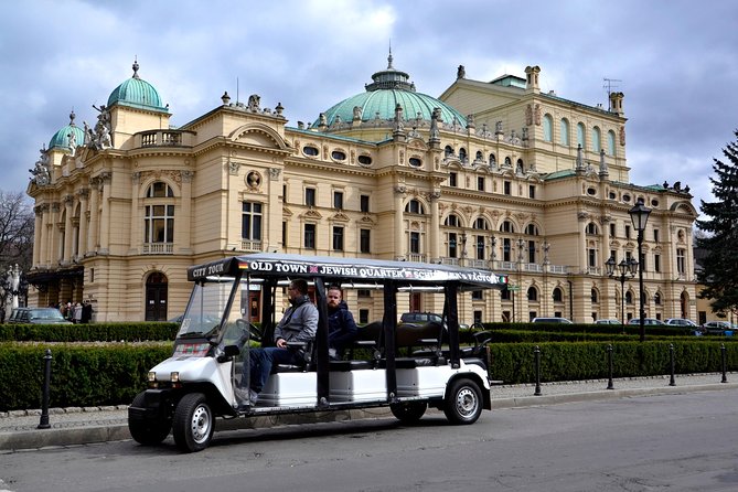 Krakow: Private Guided City Tour by Electric Car - The former Krakow ghetto