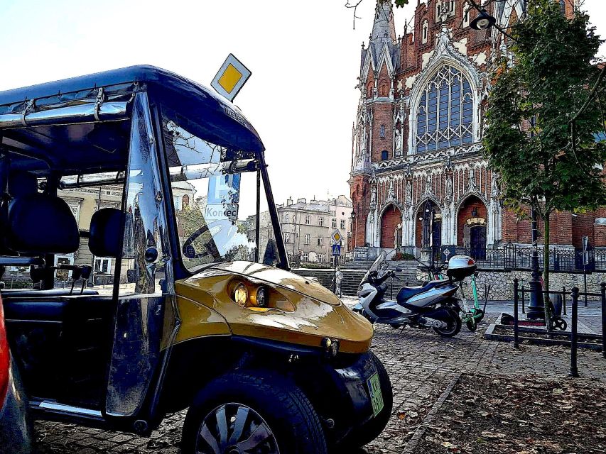 Krakow: Private Panoramic Tour by Golf Cart with Audio Guide - Starting among Krakow’s grandest sights