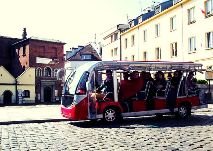 Krakow: Private Panoramic Tour by Golf Cart with Audio Guide - Podgórze, the former ghetto, and difficult memories