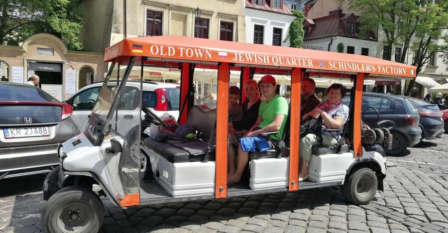 Krakow: Private Sightseeing Tour by Electric Car - Two church visits with time to look inside