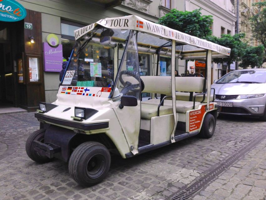 Krakow: Private Sightseeing Tour by Electric Car - What the driver and audio guide add