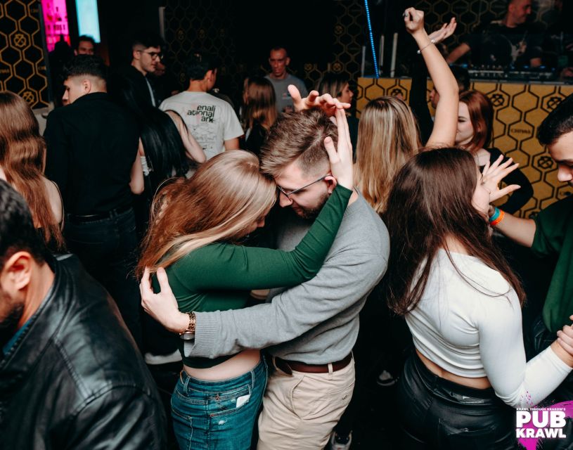 Krakow: Pub Crawl with Shots, Drinks & Skip-the-Line Entry - Skip-the-line entry to central clubs