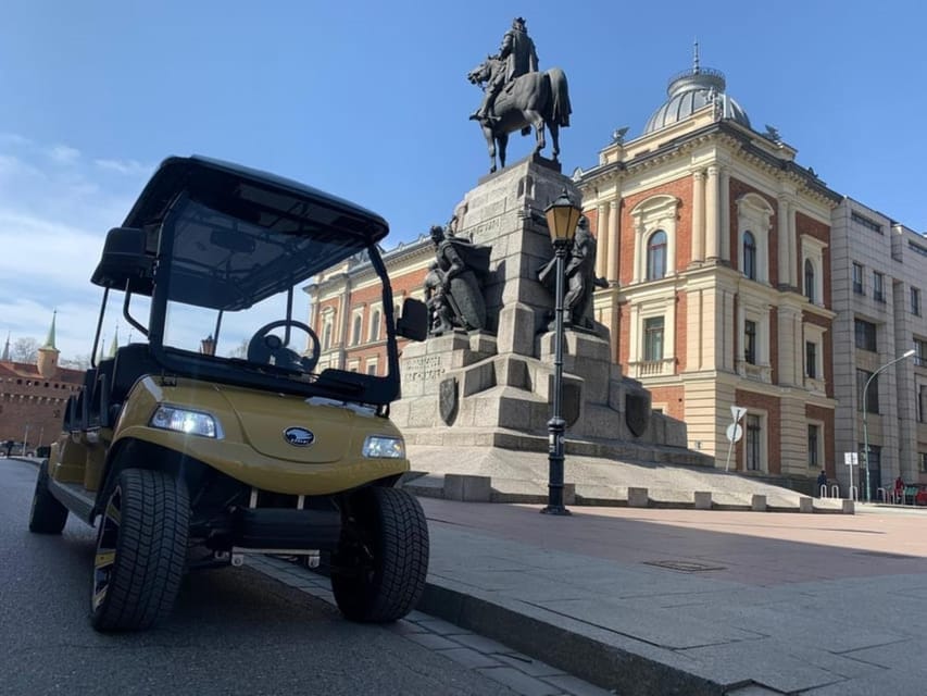 Krakow: Regular Extended City Sightseeing Tour By Golf Cart - Why this golf-cart route works in Krakow