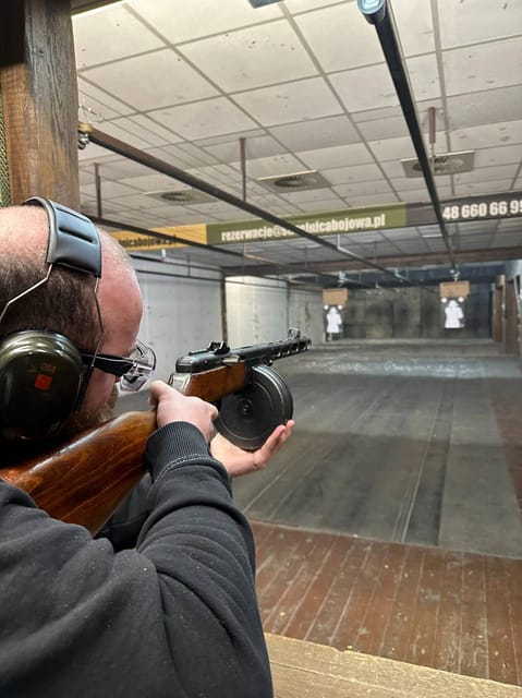Krakow: Shooting Range Experience with Hotel Pickup - Choosing between a pistol, shotgun, and AK-47